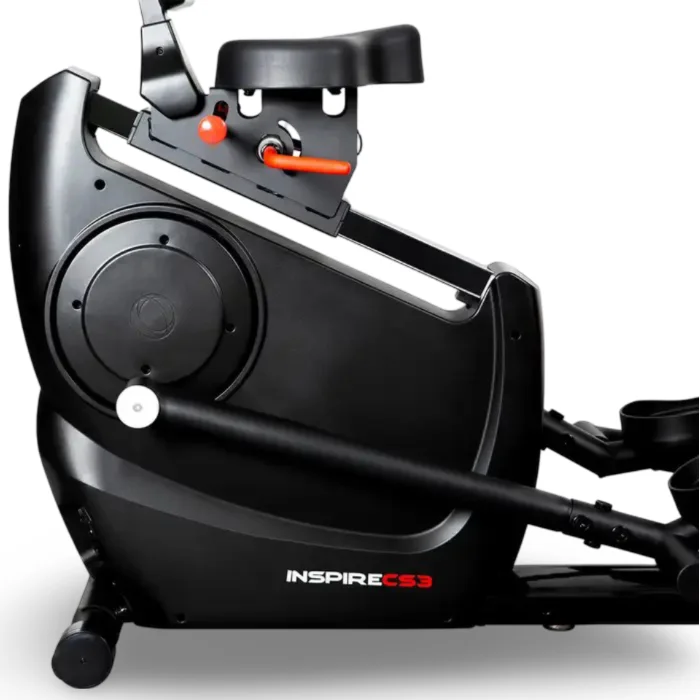Inspire CS3 cardio strider – 40 resistance levels, 10 programs, electro-magnetic flywheel, seated low-impact design