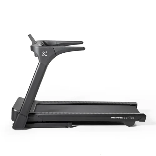 Inspire Series T4 treadmill – 3.0 HP brushless motor, 20 by 55 inch deck, LED console with tablet holder