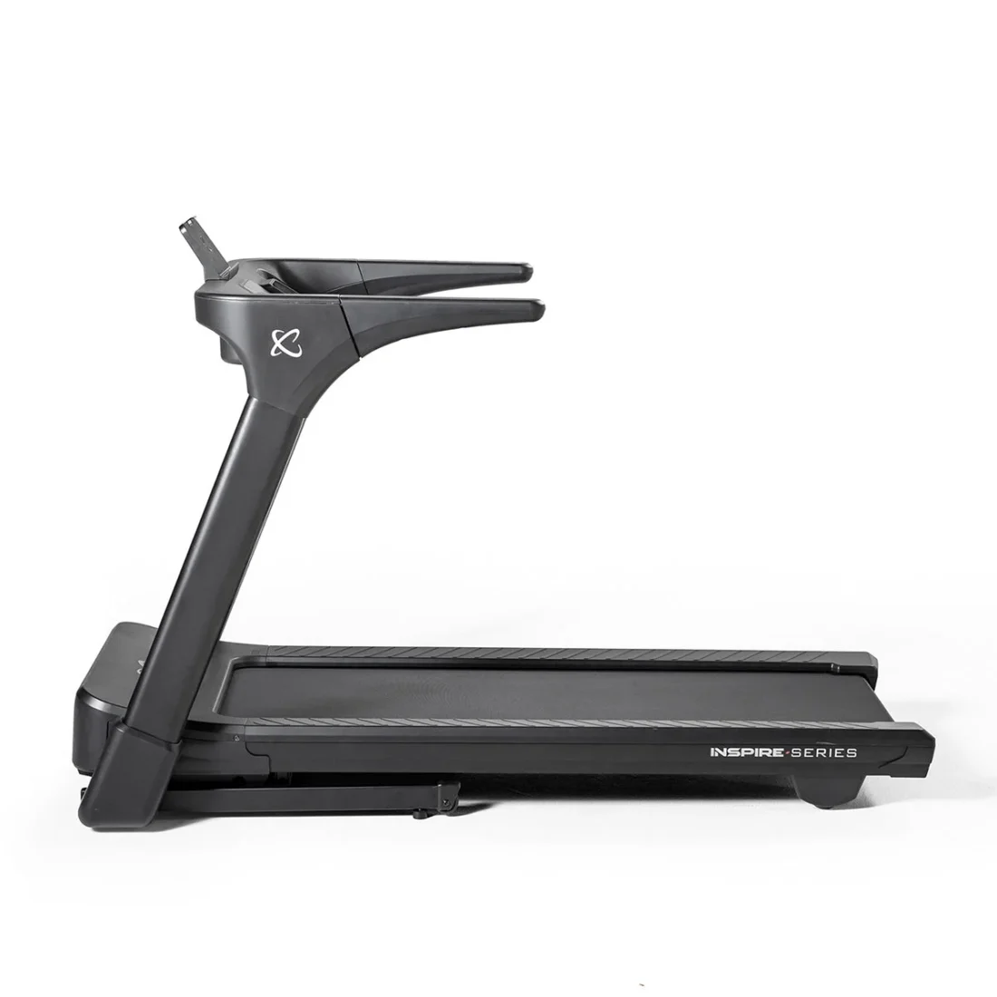 Inspire Series T4 treadmill – 3.0 HP brushless motor, 20 by 55 inch deck, LED console with tablet holder