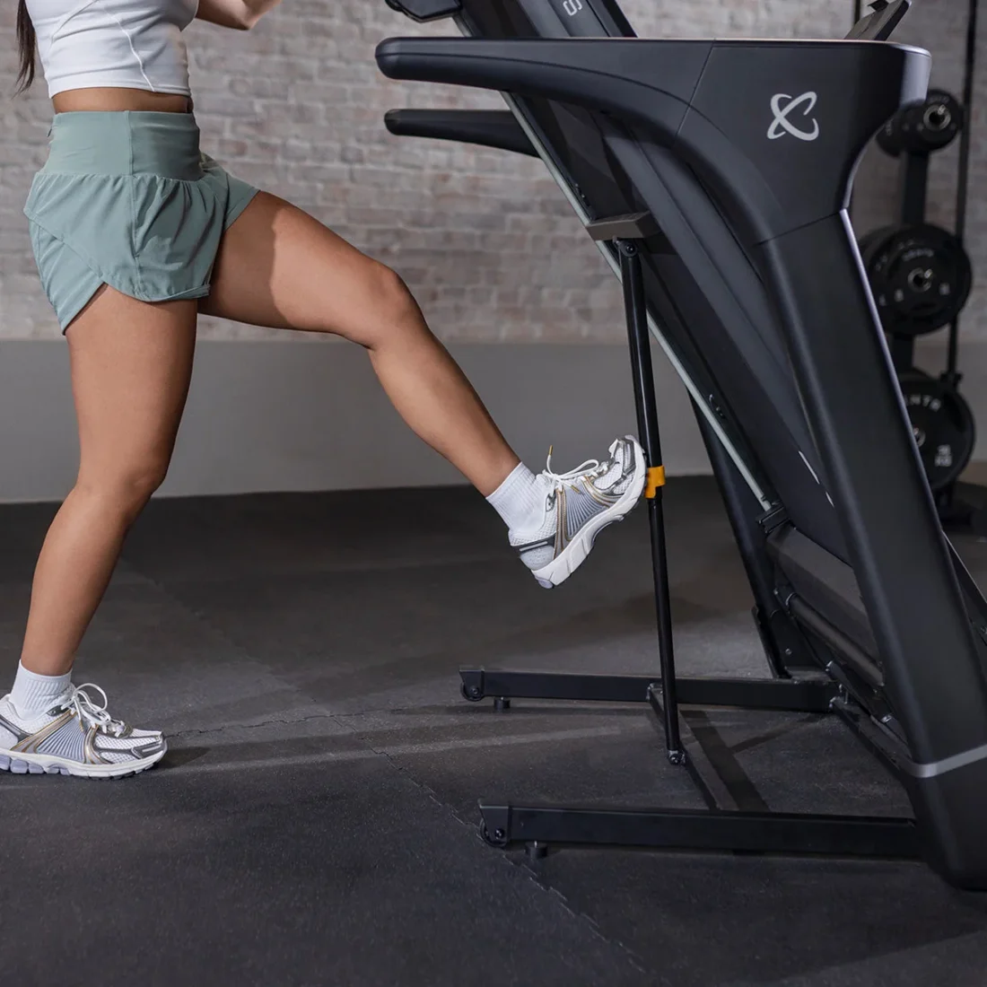 Inspire Series T4 treadmill – 3.0 HP brushless motor, 20 by 55 inch deck, LED console with tablet holder
