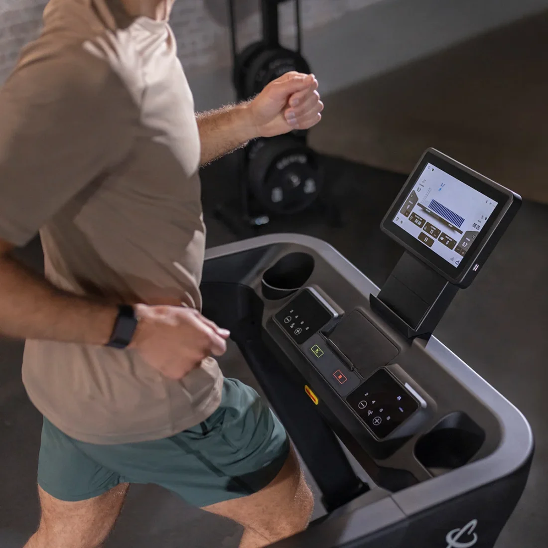 Inspire Series T4s treadmill – 10-inch touchscreen, 3.0 HP brushless motor, 20 by 55 inch deck