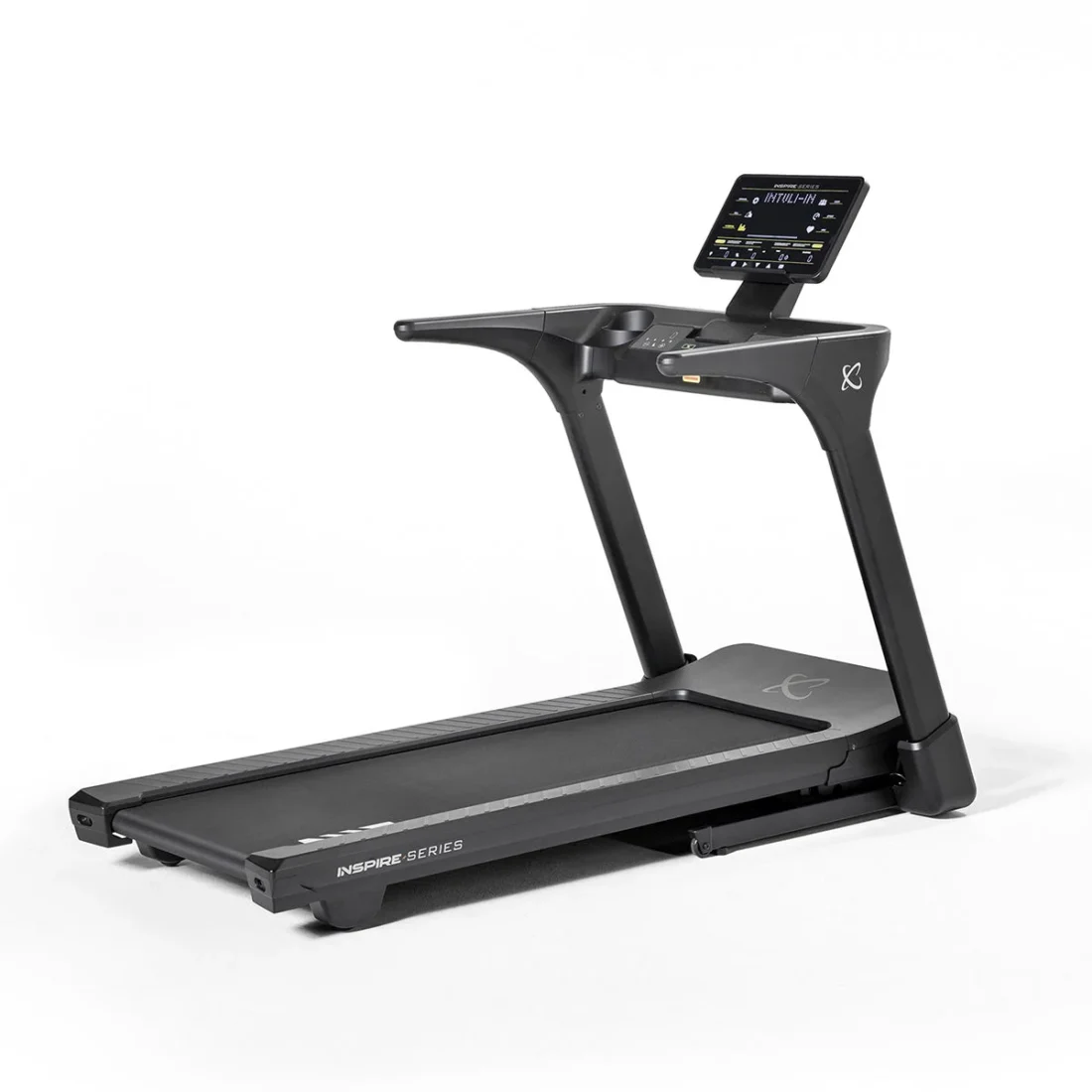 Inspire Series T5 treadmill – 4.0 HP brushless motor, 20 by 60 inch deck, 15 inch LED console