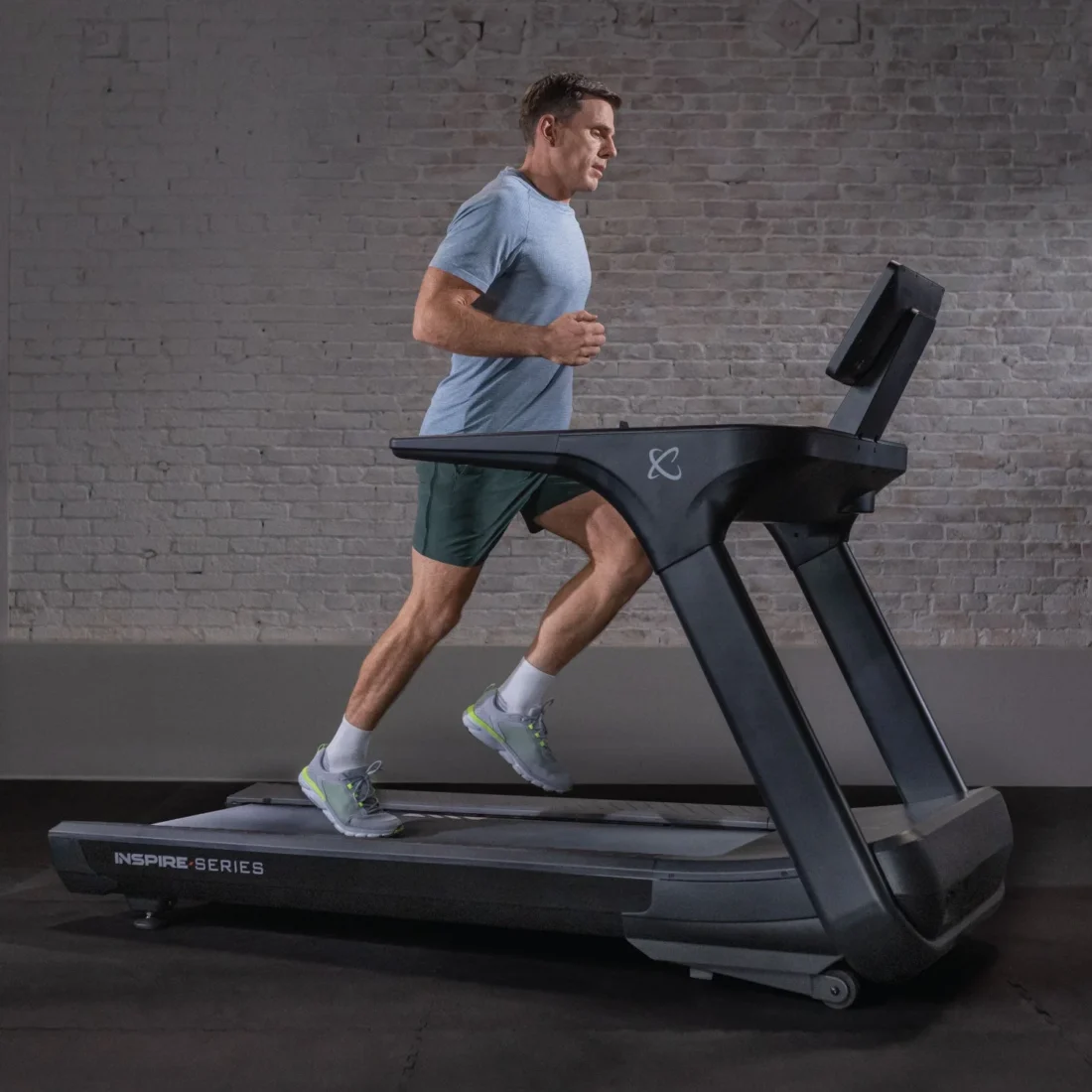 Inspire Series T7 treadmill – 15-inch LED display, 5.0 HP AC motor, 22 by 60 inch deck