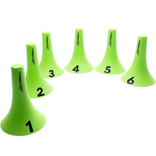 Speed Cones, Set of 6 from Life Fitness