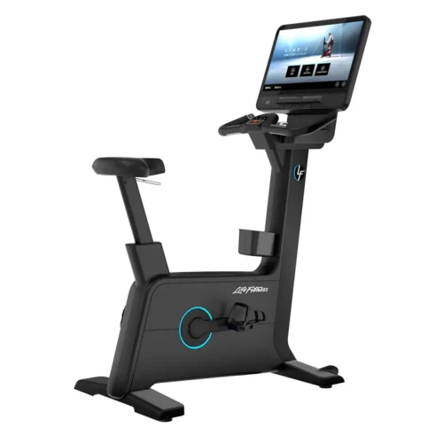 Life Fitness Symbio SwitchCycle 2-in-1 upright and indoor bike, front view