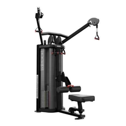 Nautilus HumanSport Lat Pulley commercial selectorized strength machine
