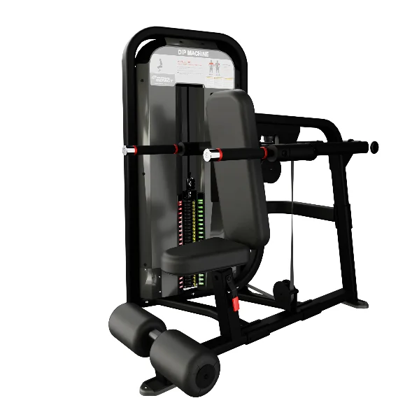 Nautilus Impact Dip Machine (9NA-S5303-60AGS) commercial selectorized strength machine