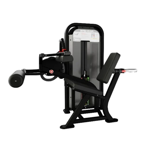 Nautilus Impact Seated Leg Curl commercial selectorized strength machine