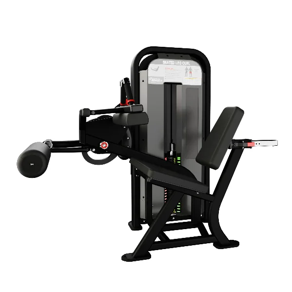 Nautilus Impact Seated Leg Curl commercial selectorized strength machine
