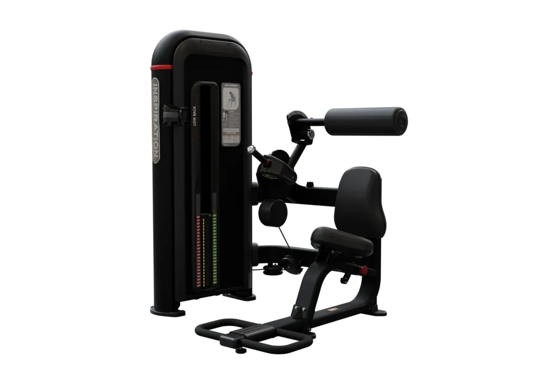 Nautilus Inspiration Back Extension commercial selectorized machine