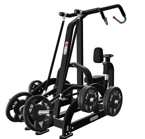 Nautilus Leverage High Row plate-loaded machine, model 9NP-L3005-60BZS