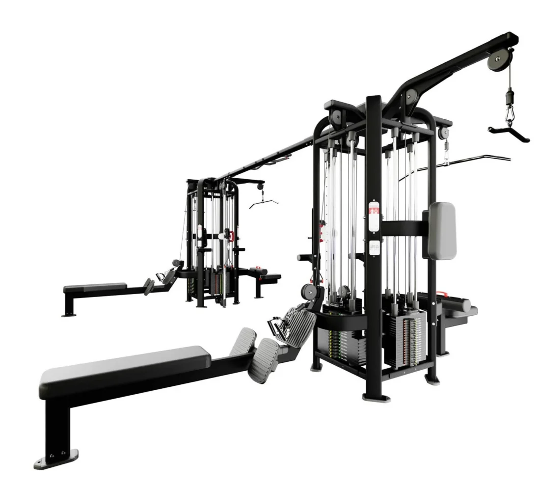 Nautilus 9-Station Multi-Gym commercial strength tower