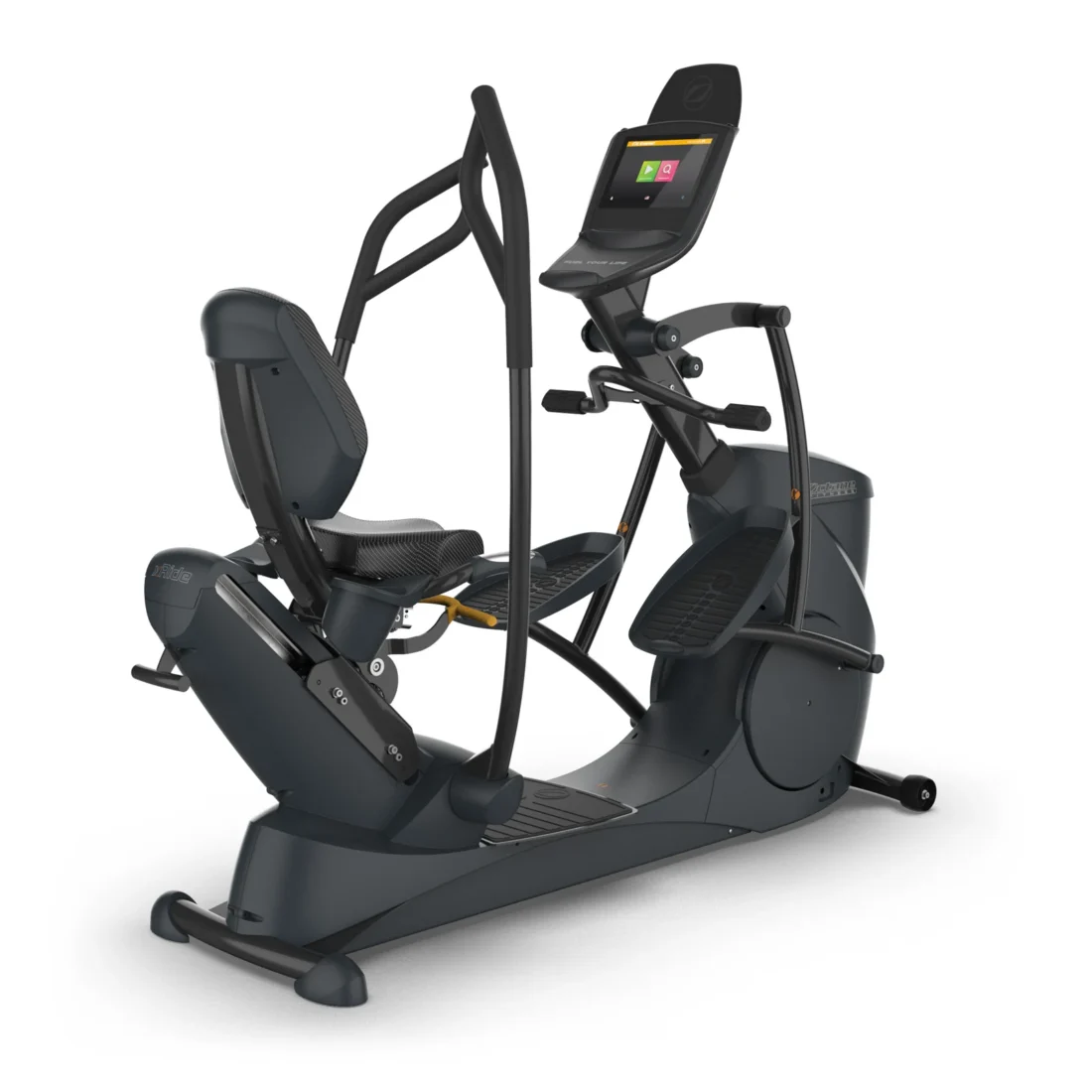 Octane xRide xR6 recumbent elliptical rear three-quarter view