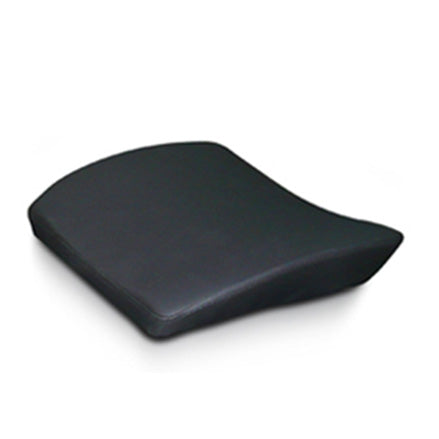 Power Plate Lumbar Support Pillow - black lower back support cushion