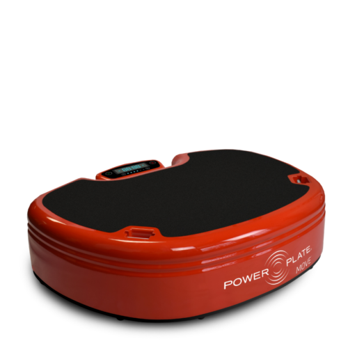 Power Plate MOVE whole body vibration platform in Red