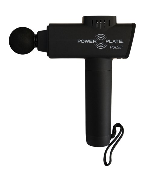 Power Plate Pulse 3.0 percussion massage gun in matte black