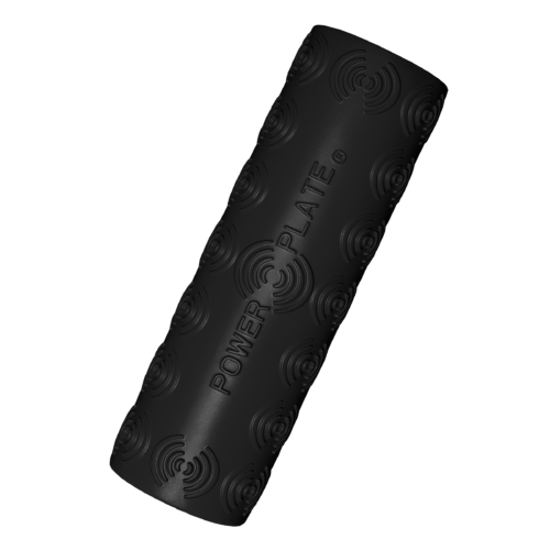 Power Plate Roller in black with textured vibration surface
