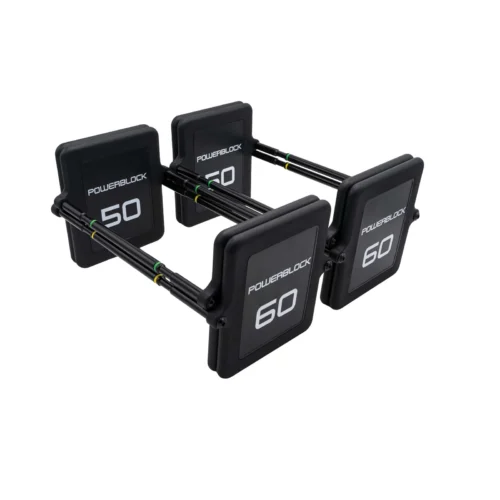 PowerBlock Pro 100 EXP Stage 2 expansion kit add-on weights for adjustable dumbbells, up to 60 lb