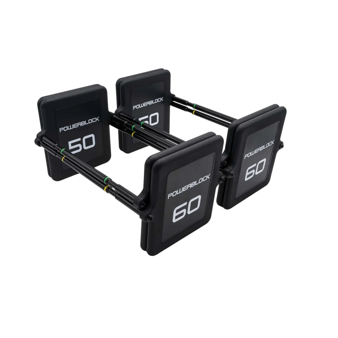 PowerBlock Pro 100 EXP Stage 2 expansion kit add-on weights for adjustable dumbbells, up to 60 lb