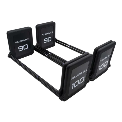 PowerBlock Pro 100 EXP Stage 4 expansion kit add-on weights for adjustable dumbbells, up to 100 lb
