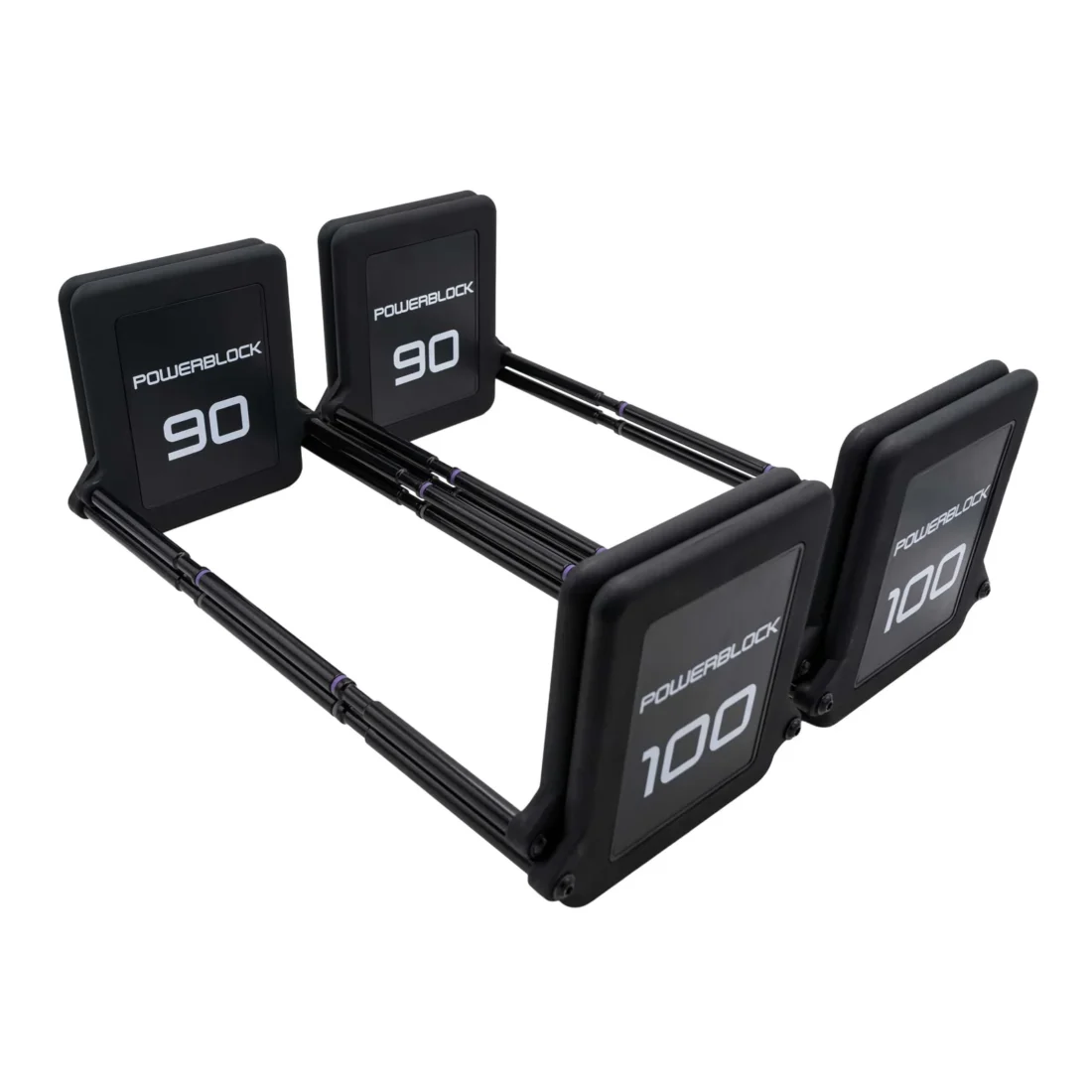 PowerBlock Pro 100 EXP Stage 4 expansion kit add-on weights for adjustable dumbbells, up to 100 lb
