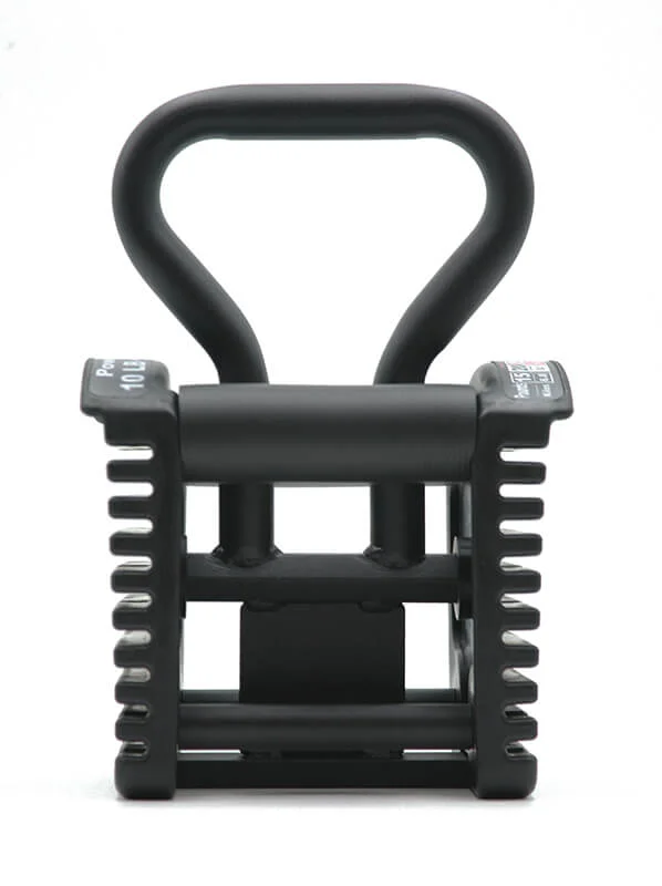 PowerBlock Pro Series Kettlebell Handle detail - pro series kettlebell handle front