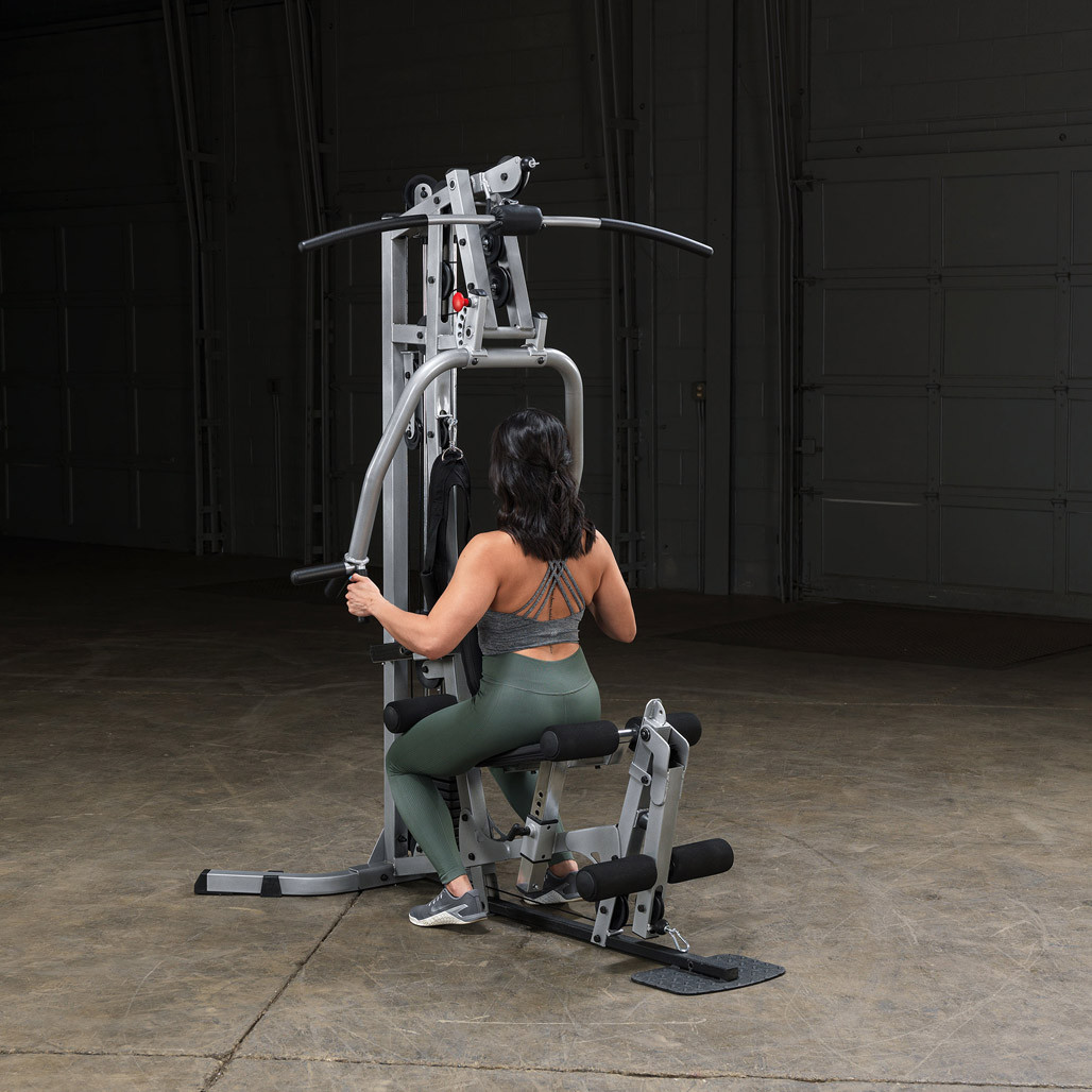 Powerline BSG10X home gym press arm and pec station detail