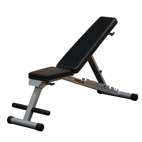 Powerline PFID125X Fully Assembled Adjustable Folding Bench weight bench, unit shown