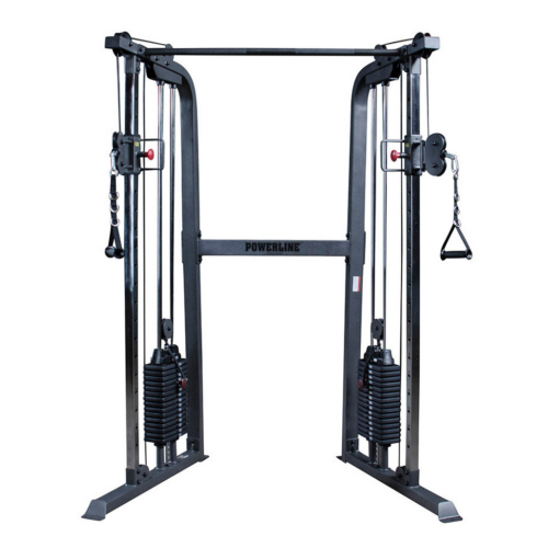 Powerline PFT100 dual-stack functional trainer with adjustable pulleys
