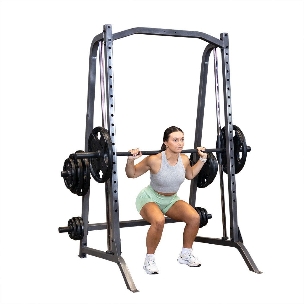 Powerline PSM200 Smith Machine angled view