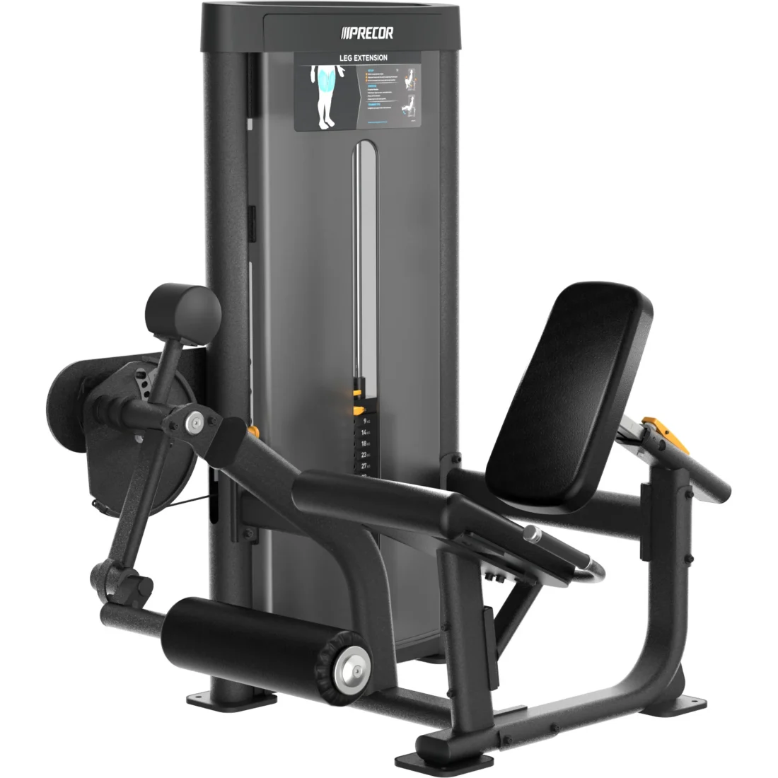 Precor C005 Leg Extension commercial strength machine – official precor.com product render