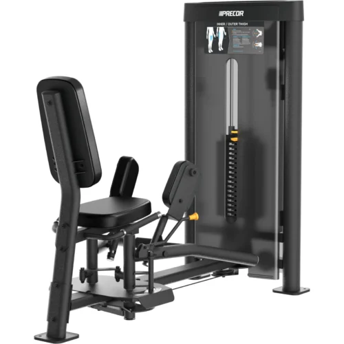 Precor C008 Inner / Outer Thigh commercial strength machine – official precor.com product render