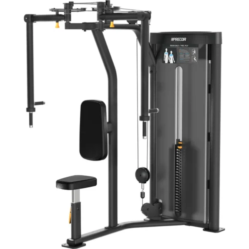 Precor C015 Rear Delt / Pec Fly commercial strength machine – official precor.com product render