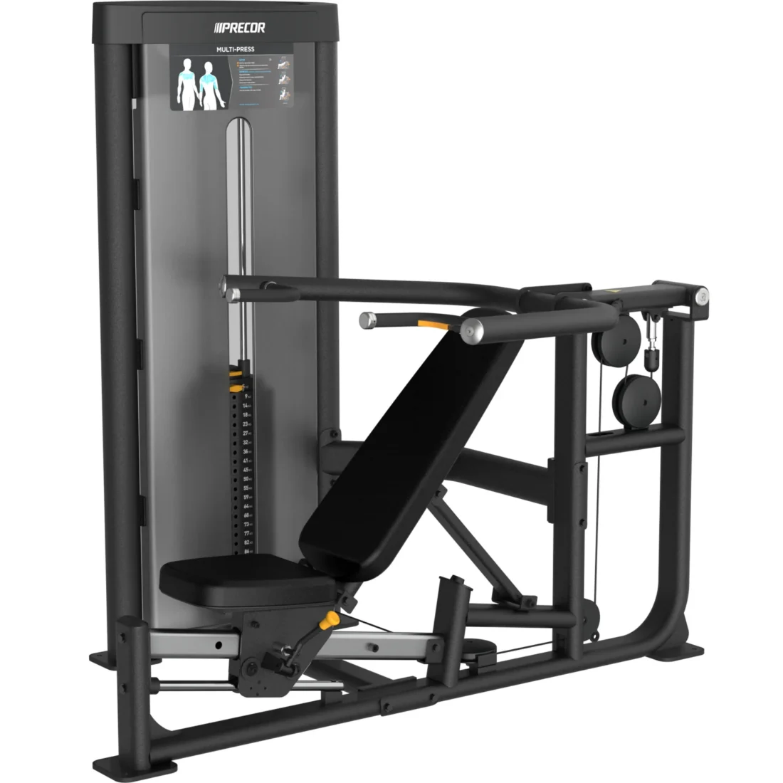 Precor C024 Multi Press commercial strength machine – official precor.com product render
