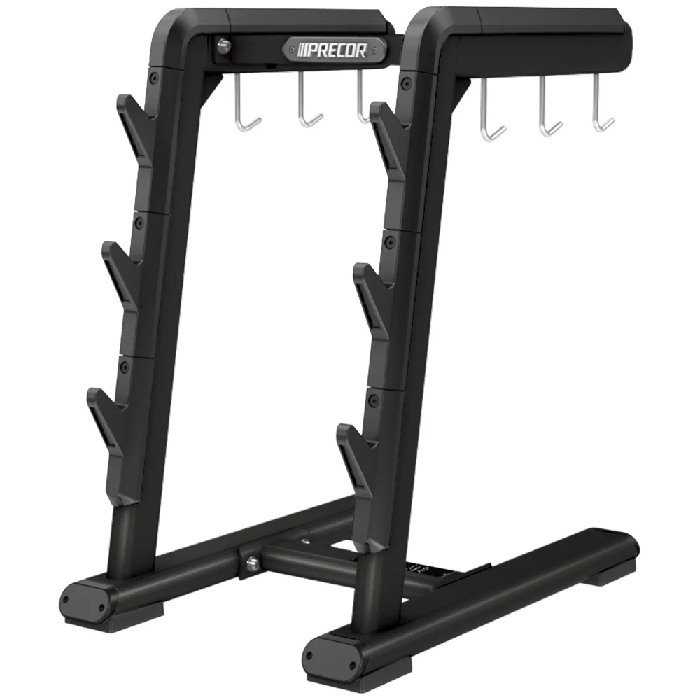Precor DBR 818 Handle Rack commercial gym equipment – manufacturer three-quarter studio render