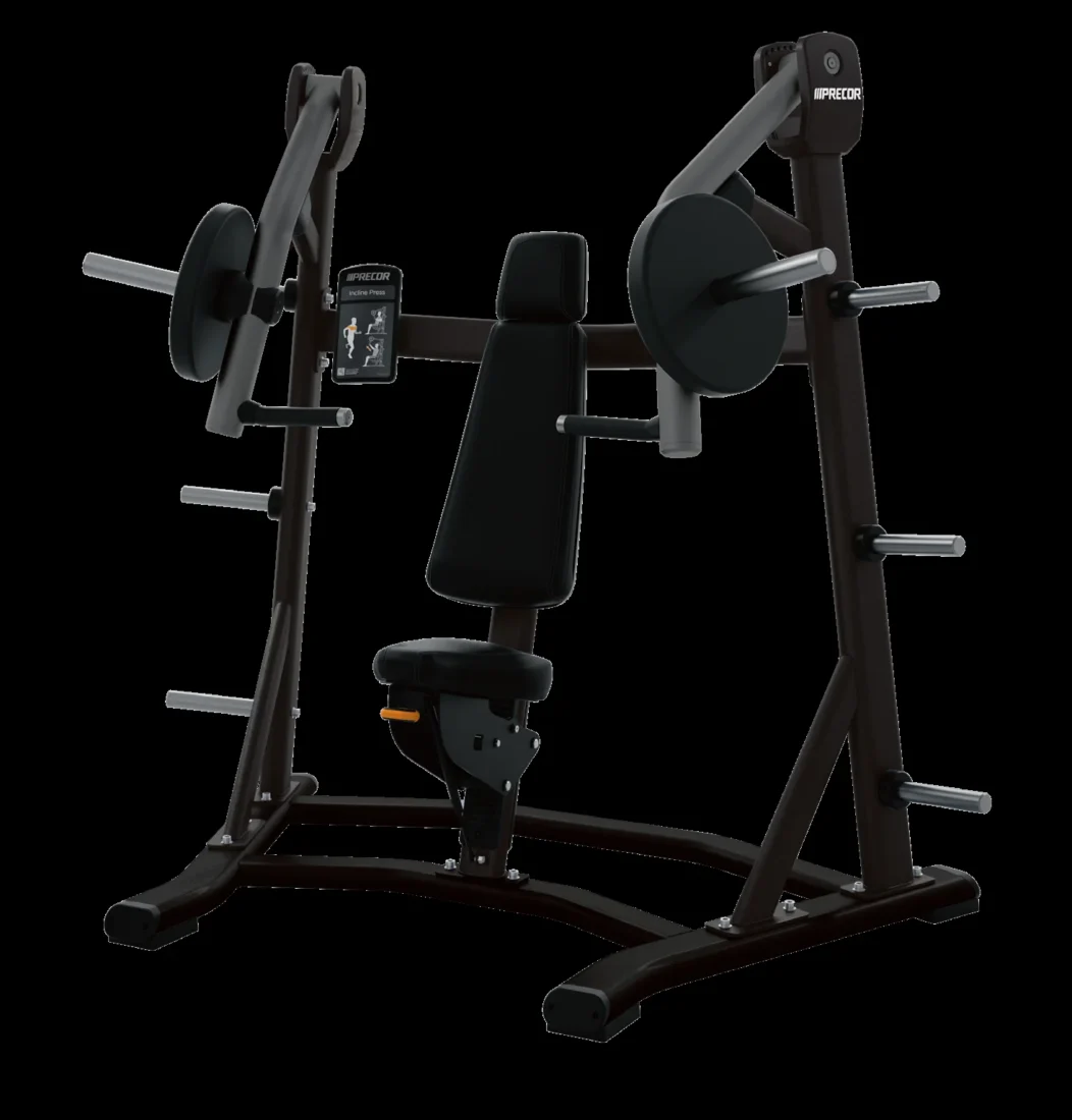Precor DPL 541 Incline Press commercial strength machine – manufacturer front three-quarter render