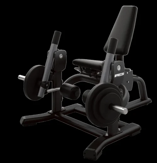 Precor DPL 560 Leg Extension commercial strength machine – manufacturer front three-quarter render