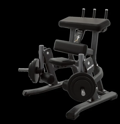 Precor DPL 561 Leg Curl commercial strength machine – manufacturer front three-quarter render