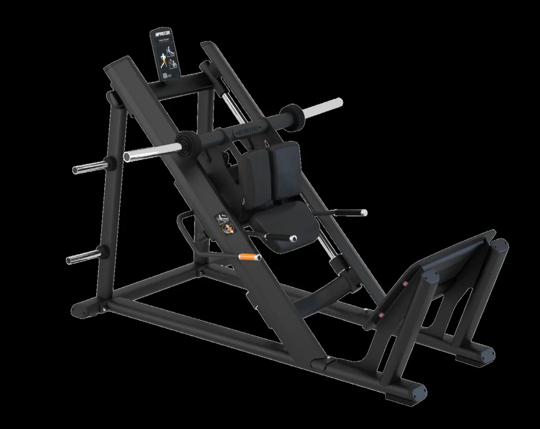 Precor DPL 603 Hack Squat Machine commercial strength machine – official manufacturer render