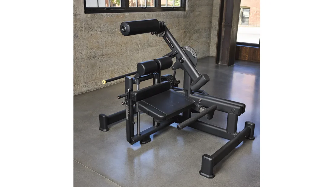 Precor GPL 363 Kneeling Glute Isolator shown on a commercial gym floor