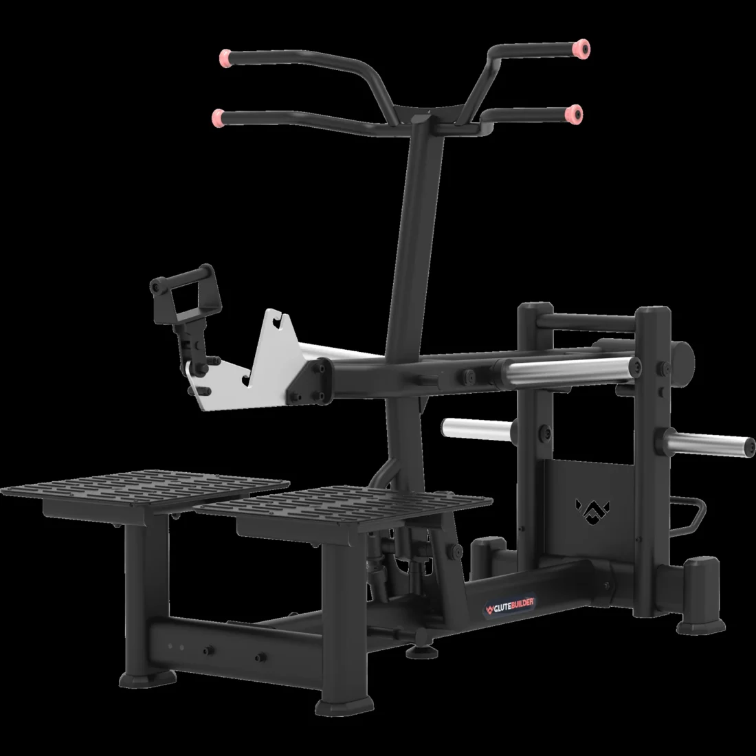 Precor GPL 585 Belt Squat / Step Up – front three-quarter view