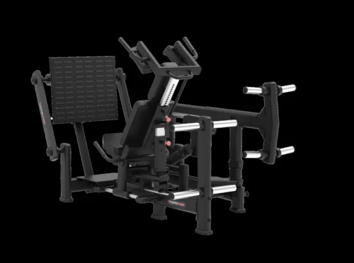 Precor GPL 604 Glute Press commercial strength machine – manufacturer front three-quarter render