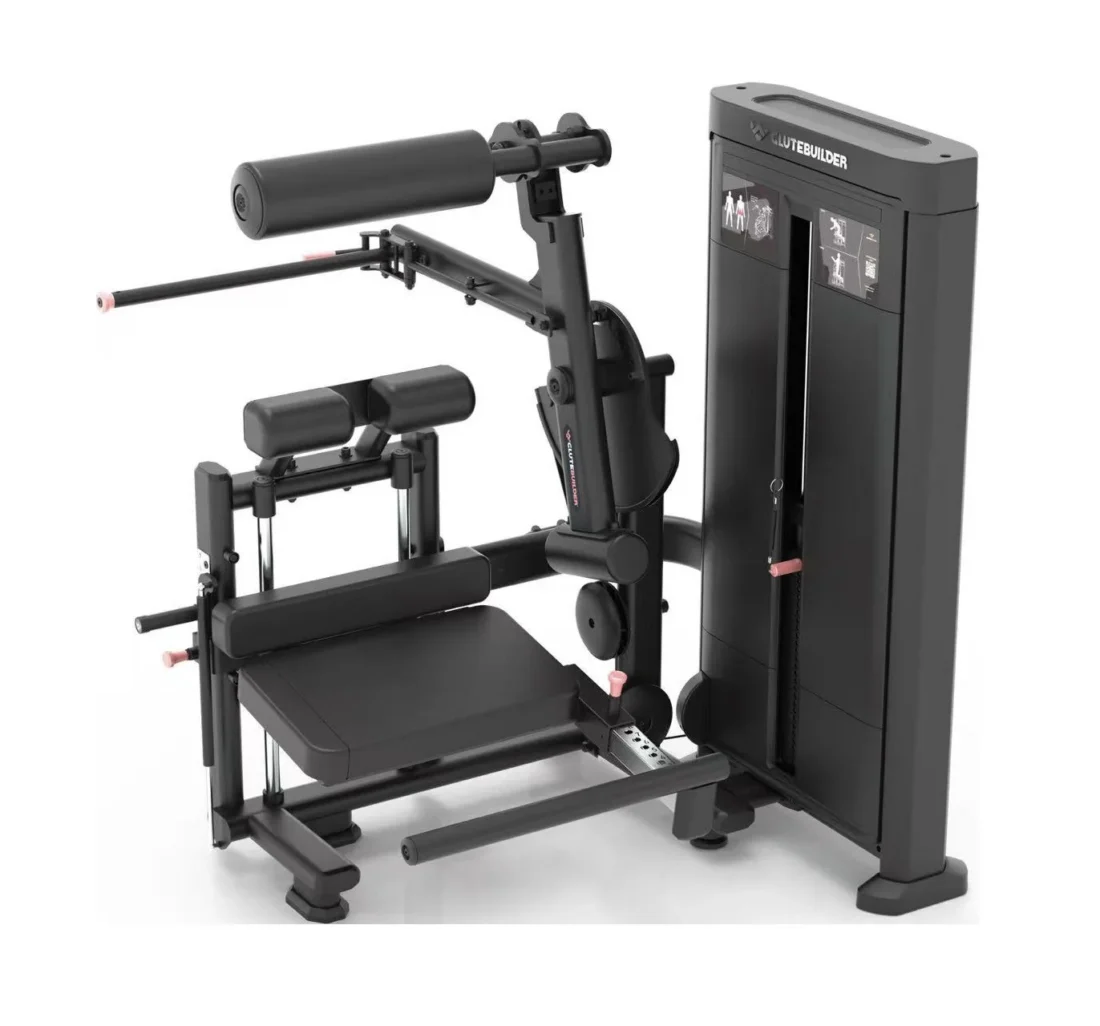 Precor GSL 363 Selectorized Kneeling Glute Isolator commercial strength machine – official manufacturer render