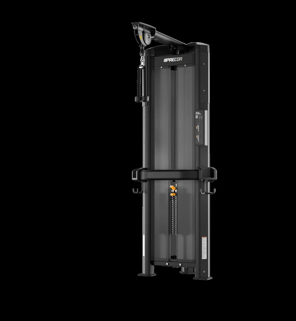 Precor RMS 212 Triceps Pushdown Standard commercial strength machine – manufacturer front three-quarter render