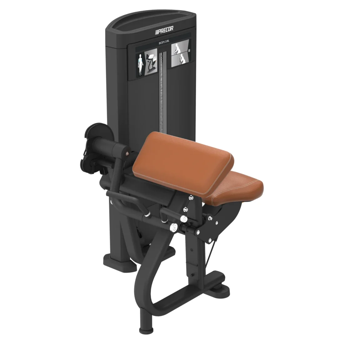 Precor RSL 204 Biceps Curl commercial strength machine – official precor.com product render