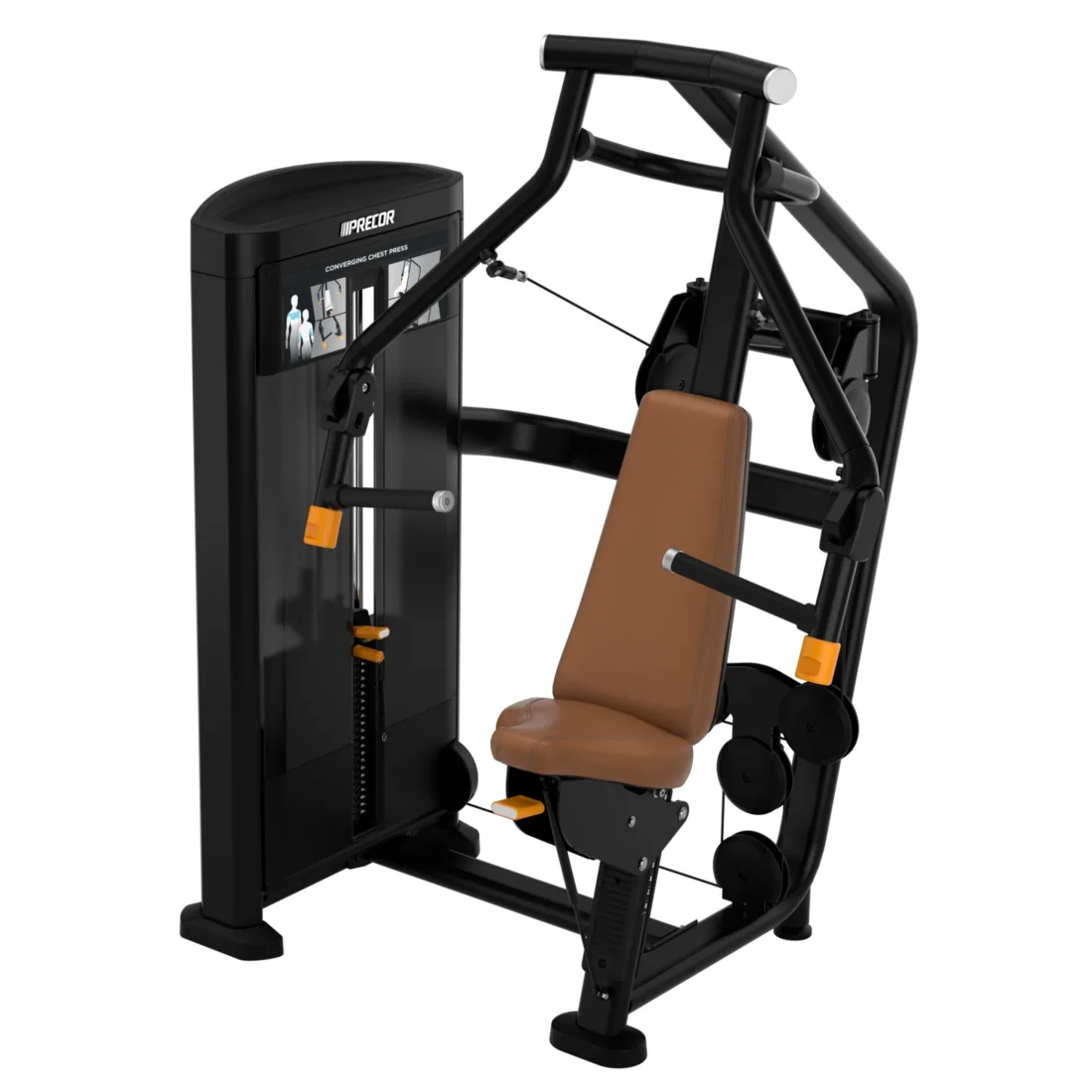 Precor RSL 414 Converging Chest Press commercial strength machine – official precor.com product render