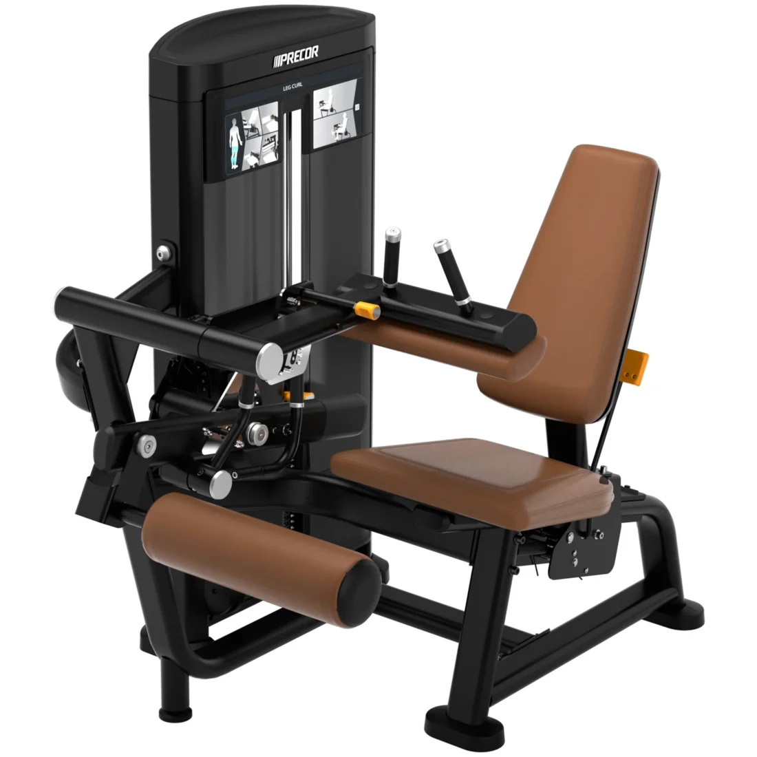 Precor RSL 619 Seated Leg Curl commercial strength machine – official precor.com product render