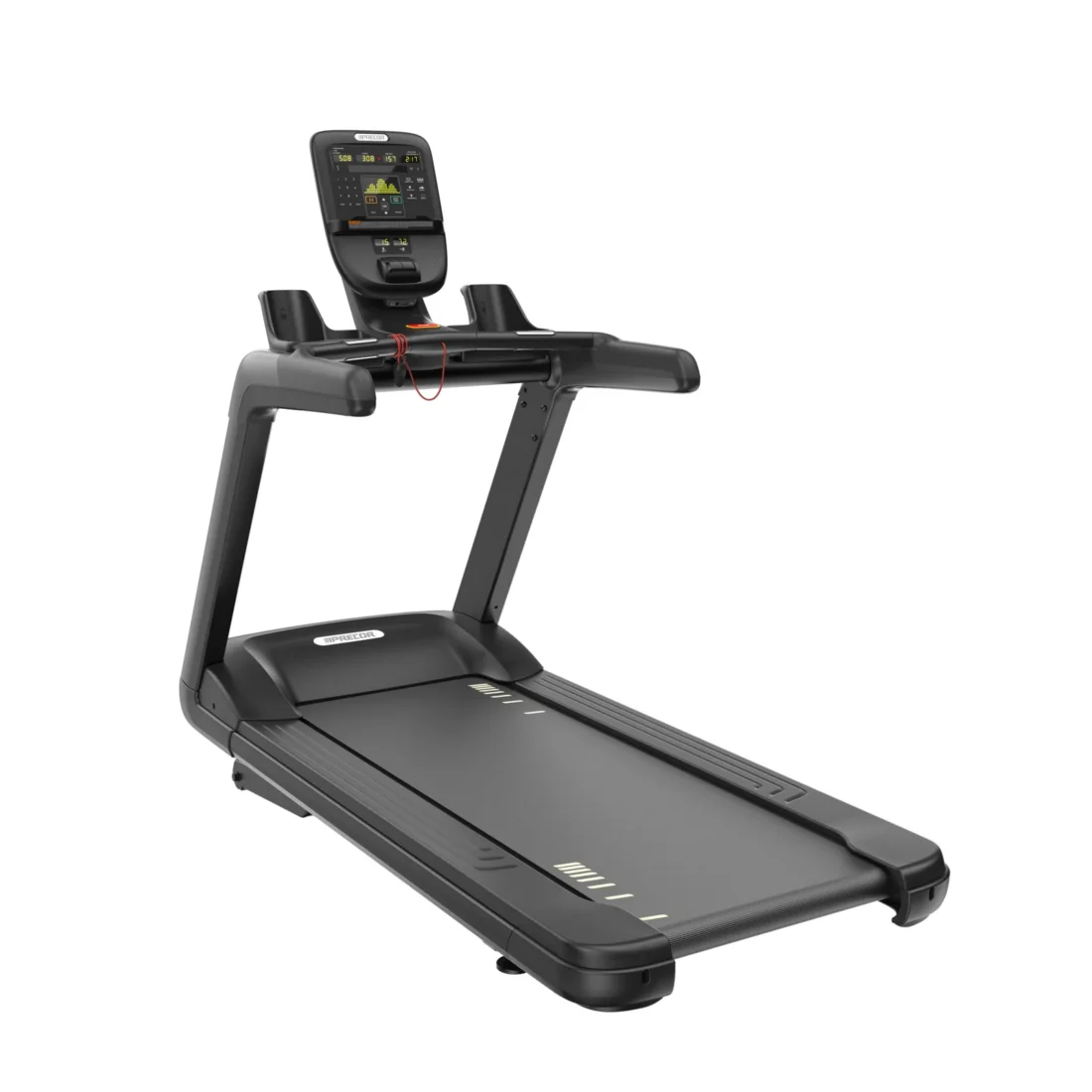 Precor TRM 631 Treadmill commercial treadmill with P31 LED console - rear-left view