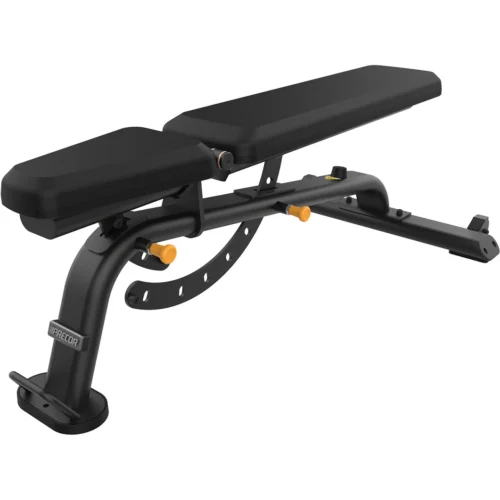 Precor VBR 6117 Flat, Incline, Decline Bench commercial strength machine – official precor.com product render
