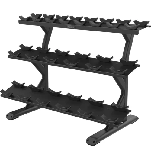 Precor VBR 6814 3 Tier, 10 Pair Saddle Tray commercial strength machine – official precor.com product render